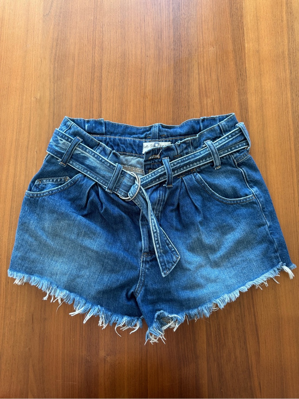We The Free Distressed Denim Shorts